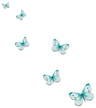 soave deco butterfly scrap teal - δωρεάν png