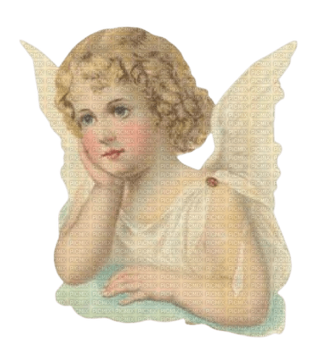 vintage angel - kostenlos png