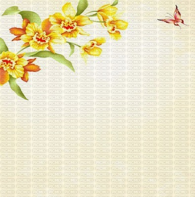 background-flowers.yellow - gratis png