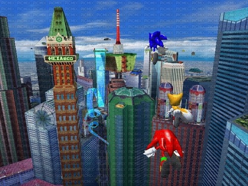 Sonic Heroes - bezmaksas png