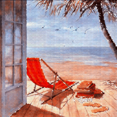 soave background animated summer vintage beach - Δωρεάν κινούμενο GIF