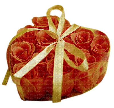 Kaz_Creations Deco Heart Flowers Gift Ribbons Bows Colours - PNG gratuit