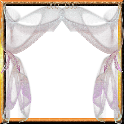 frame with suave drapery - png gratis