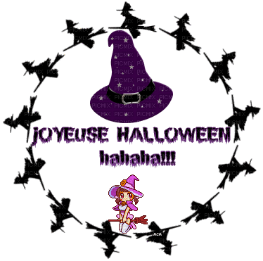 joyeuse Halloween - Darmowy animowany GIF