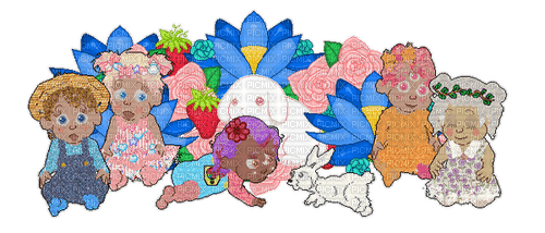 Babyz Easter and Spring Image - ilmainen png