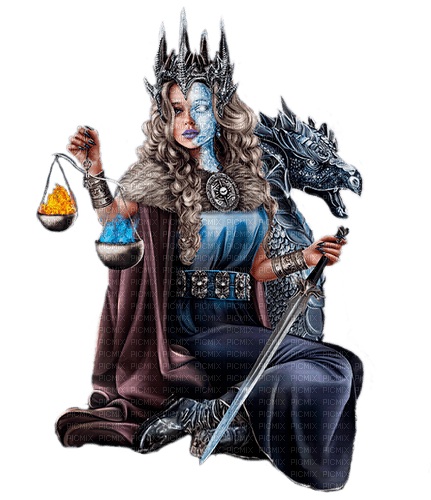 fantasy woman by  nataliplus - nemokama png