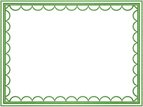 Green Frame-RM - besplatni png
