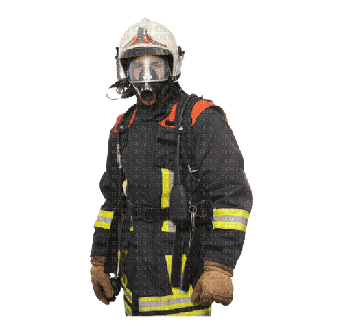 Kaz_Creations Firefighter-Fireman - png ฟรี