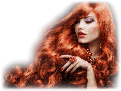 Kaz_Creations Women Woman Femme RedHead Red Head - PNG gratuit