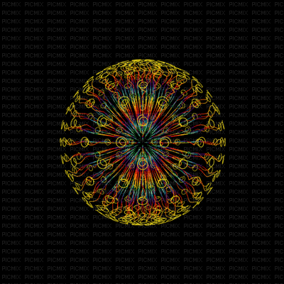 animated-cirkel-multicolors - Бесплатный анимированный гифка