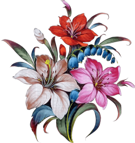 Цветы - nemokama png