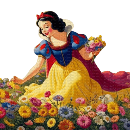 loly33 blanche neige - Free PNG