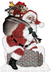 noel Santa décoration  GIF Pelageya - Kostenlose animierte GIFs