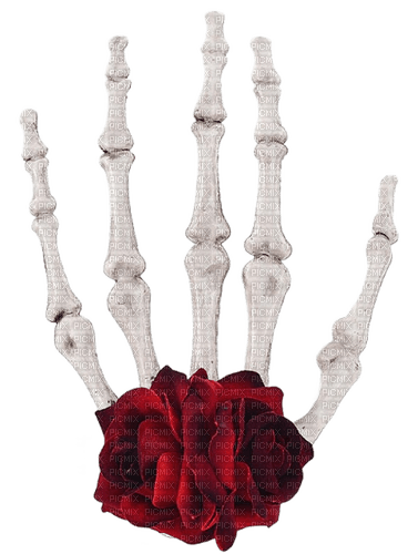 Gothic.Hand.Red.Rose.Victoriabea - ücretsiz png