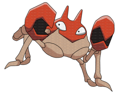 pokemon krabby - фрее пнг