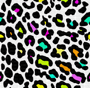 colorful scene leopard print yellow pink and - 無料のアニメーション GIF