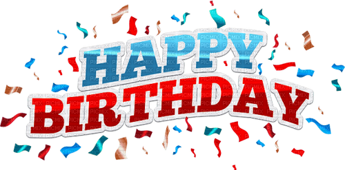 happy birthday milla1959 - PNG gratuit