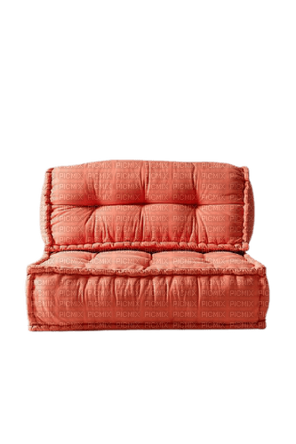 orange sofa - ilmainen png