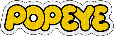Kaz_Creations Cartoons Popeye Logo - png grátis