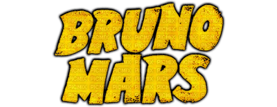 Kaz_Creations Bruno Mars Logo Text - kostenlos png