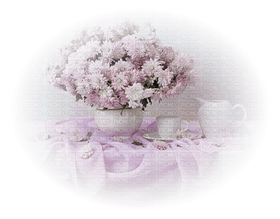 blomma-rosa-kaffekopp - png ฟรี