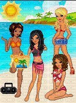 dolls plage - png gratuito
