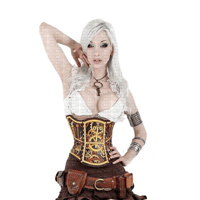 Steampunk Girl 3 - Free PNG