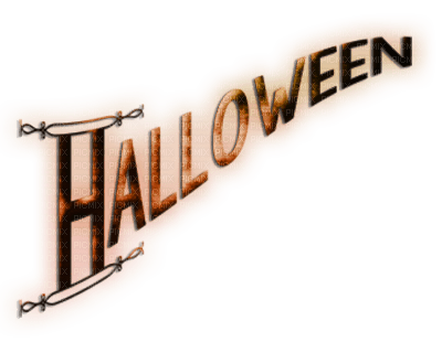 soave text halloween brown - PNG gratuit