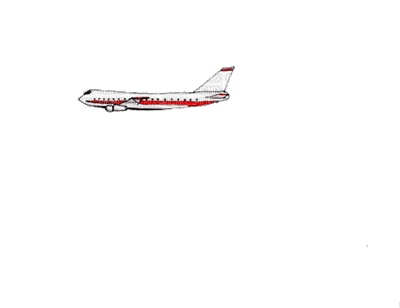 Aeroplane bp - GIF animasi gratis