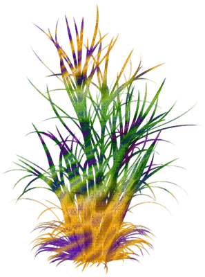 színes fű - darmowe png