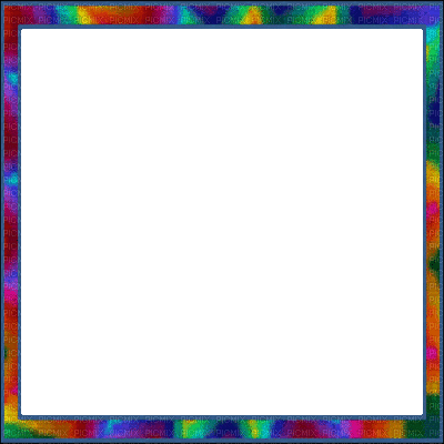 frame colorful  gif cadre couleurs - GIF animado grátis