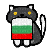 neko atsume bulgarian flag cat (creds emojifan96) - gratis png