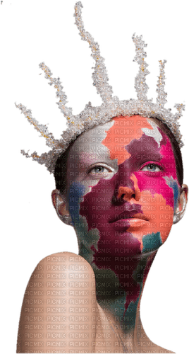 woman paint spring queen - δωρεάν png