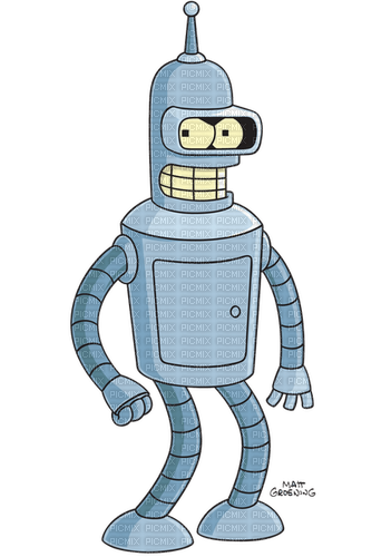 Futurama Bender - PNG gratuit