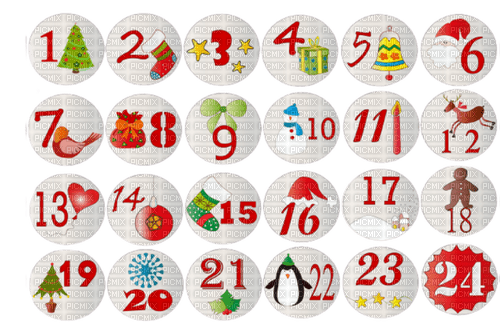 Christmas Advent Calendar - Bogusia - besplatni png