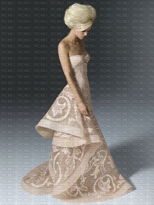 image encre couleur femme la mariée mariage robe edited by me - PNG gratuit