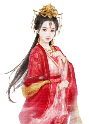 Asian girl ❤️ elizamio - nemokama png
