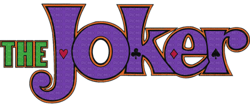 The Joker-logo - nemokama png