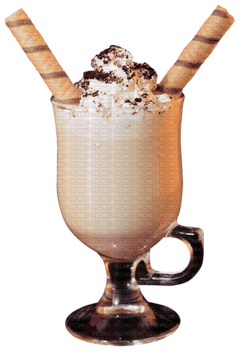 coffee sweet deco kikkapink ice cream - бесплатно png