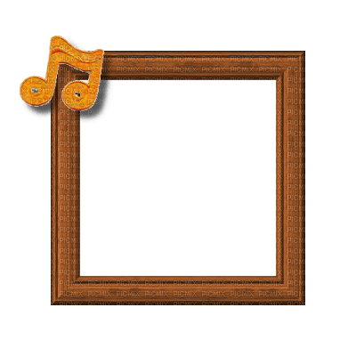 Small Orange Frame - 無料png