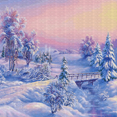 winter pastell  bg gif hiver fond - Ilmainen animoitu GIF