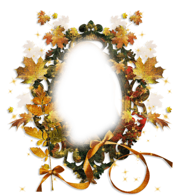 autumn frame - ücretsiz png