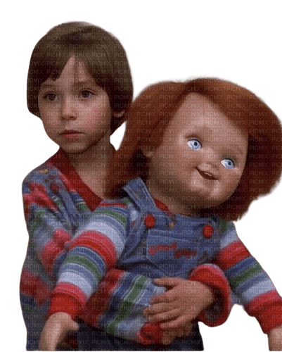 Andy Barclay et Chucky - png gratis