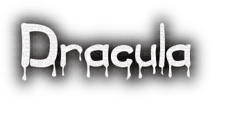 Y.A.M._Gothic Vampires Dracula text - PNG gratuit