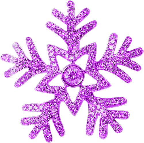 Snowflake.Purple - PNG gratuit