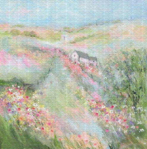pastel landscape background - zadarmo png