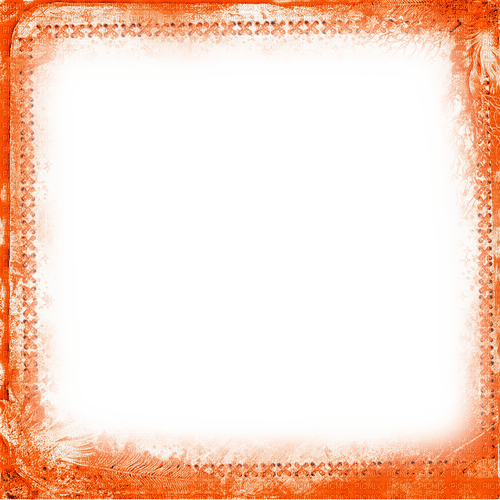 Frame.Orange - By KittyKatLuv65 - bezmaksas png