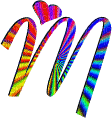 lettre-M - Безплатен анимиран GIF