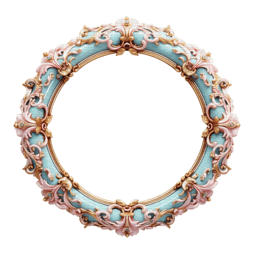 round circle frame deco rox - besplatni png