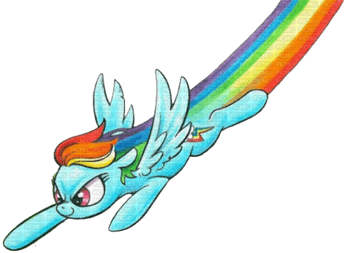 Rainbow Dash - zdarma png
